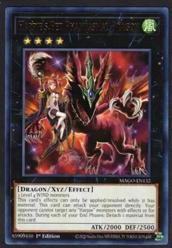 Yugioh Harpie's Pet Phantasmal Dragon MAGO-EN132 Rare 1st Ed - NM - Image 1