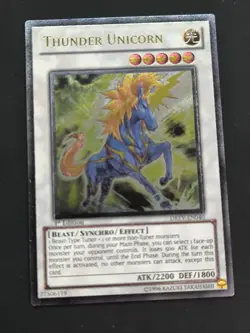 Thunder Unicorn - DREV-EN040 - 1st Ed Ultimate Rare NM - Yugioh - Image 1