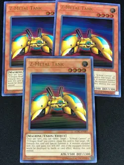 YUGIOH Z-METAL TANK HEAD LCKC-EN007 ULTRA X3 (NM) - Image 1
