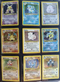 Complete Pokemon Card Base Set 102/102 WOTC 1999 Charizard, Blastoise, Venusaur - Image 1