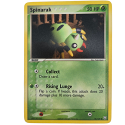 Spinarak Basic Pokemon Card 78/109 Common Grass Team Rocket Returns Light Play - Image 1