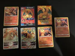 Pokemon TCG Charizard Lot Of 7 Cards Read Description ￼ - Image 1