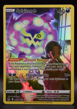 NM/M Spiritomb Tg09/Tg30 Lost Origin Trainer Gallery Holo Pokemon Card TCG - Image 1