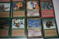MTG 15x ICE AGE Homelands green brownie MP magic card lot - Image 4