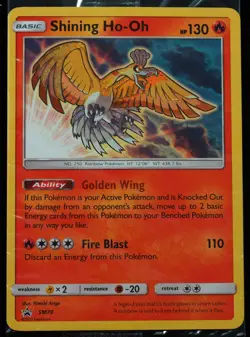 Shining Ho-Oh #SM70 NM-M Pokemon Card, Sealed Promo - Image 1