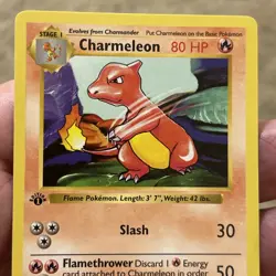 Charmeleon 24/102 Base Set (1st Edition) very nice card never played NM - Image 2