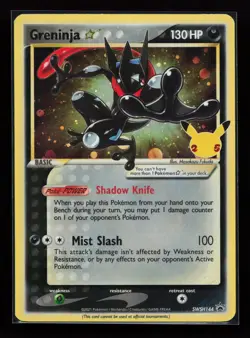 Greninja Star SWSH144 Promo SWSH: Sword & Shield Promo Cards Pokemon Card - Image 1