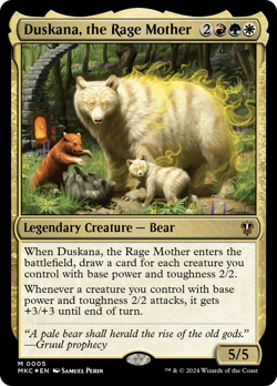 Duskana, the Rage Mother #5 | NM FOIL | MKC Magic MTG - Image 1