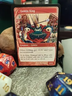 MTG Goblin King - Future Sight - Mystery Booster 2: Convention Edition #191 - Image 1