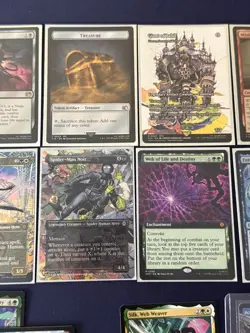 Magic - The Gathering Marvel Spider-Man Foil Lot + Borderless Spiderman lot - Image 3