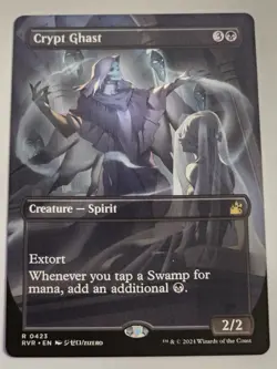 MTG - Crypt Ghast Anime Borderless - Ravnica Remastered - Image 1