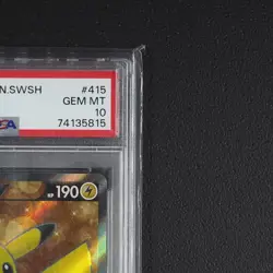 PSA 10 - Pikachu V Pokemon Karte TCG 415/414 Start Deck 100 2021 /K85 - Image 4