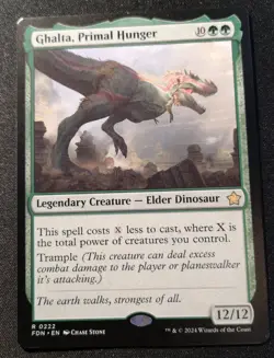 Ghalta, Primal Hunger - FDN - MTG - NM - EN - 0222 - Image 1