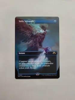 MTG - Strix Serenade (Borderless) Modern Horizons 3 Regular Rare #0327 - Image 1