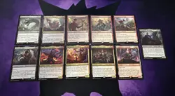 MTG Valgavoth Harrower of Souls EDH Deck Upgraded Red/Black Rakdos - Image 2