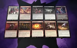 MTG Valgavoth Harrower of Souls EDH Deck Upgraded Red/Black Rakdos - Image 5