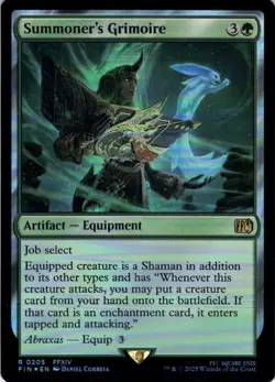 MTG Summoner's Grimoire (205) | NM Foil | Final Fantasy {FIN} - Image 2