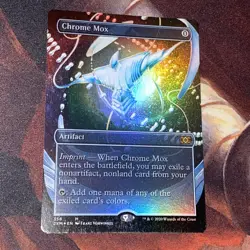 Chrome Mox X1 Mtg Double Masters 2020 Nm Foil Borderless - Image 1