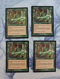 Rancor x 4 - Urza's Legacy - Magic the Gathering - MTG - Light Play - Image 1