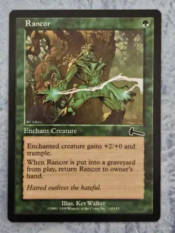 Rancor x 4 - Urza's Legacy - Magic the Gathering - MTG - Light Play - Image 2