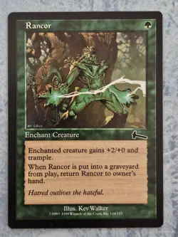 Rancor x 4 - Urza's Legacy - Magic the Gathering - MTG - Light Play - Image 4