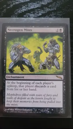 MTG, Mirrodin, Necrogen Mists - NM - Image 1