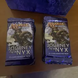 MTG Journey into Nyx 21 Booster Pack Sealed Free Ship Magic: The Gathering - Image 1