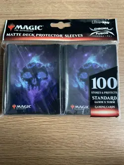 MTG Magic The Gathering 100 Matte Deck Protector Sleeves - Swamp (NEW/SEALED) - Image 2