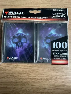 MTG Magic The Gathering 100 Matte Deck Protector Sleeves - Swamp (NEW/SEALED) - Image 3