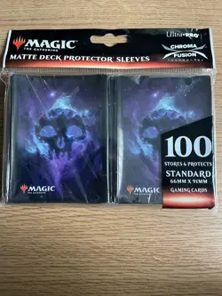 MTG Magic The Gathering 100 Matte Deck Protector Sleeves - Swamp (NEW/SEALED) - Image 4