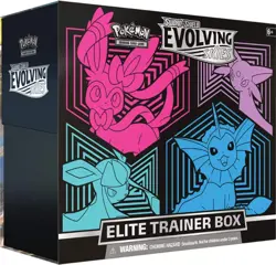 Pokemon TCG - Evolving Skies Elite Trainer Box (ETB) - Factory Hole In Seal - Image 1