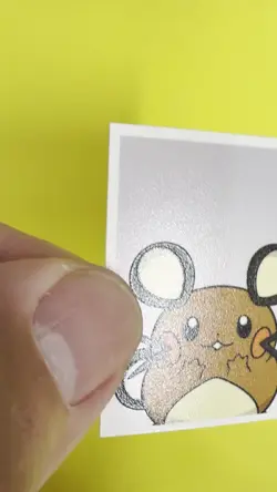 Korean Pokemon TCG Passport Photo ID Limited Edition Dedenne Very Rare Mint PF - Image 2