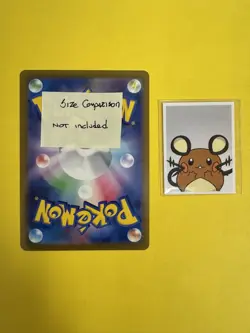 Korean Pokemon TCG Passport Photo ID Limited Edition Dedenne Very Rare Mint PF - Image 4