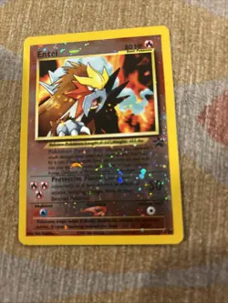 Pokemon TCG Entei Wizards Black Star Promos 34 Holo Promo Promo - Image 1