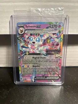 Sealed Pokemon Prismatic Evolutions Stamped Surprise Box Promo Sylveon Ex 41/131 - Image 1