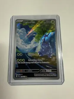 Pokemon TCG Heracross Scarlet & Violet Paldea Evolved Illustration Rare 194/193 - Image 1