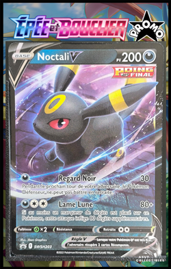 Carte Pokemon Noctali V SWSH203 Promo Epee Et Bouclier FR - Image 1