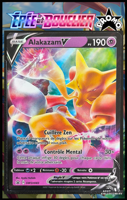 Carte Pokemon Alakazam V SWSH083 Promo Epee Et Bouclier FR - Image 1