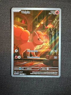 Pokemon TCG Vulpix 138/132 Mega Evolutions Near Mint/Mint Condition - Image 1