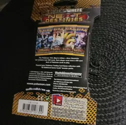Rare Pokemon Sleeved Sealed Booster Pack NEXT DESTINIES B&W - Image 5
