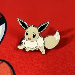 Shiny Radiant Eevee Pin Pokemon Go Collection Premium (2023) Metal Promo - Image 1
