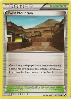 4x Lightly Played Twist Mountain - 101/108 - Uncommon Pokemon Dark Explorers - Image 1