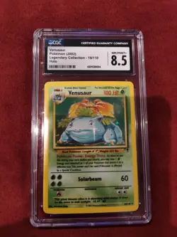 Pokemon TCG Venusaur Legendary Collection CGC 8.5 - Image 1