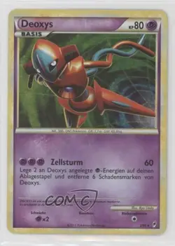 Deoxys Holo German Pokemon HeartGold & SoulSilver Call of Legends #2 - Image 1