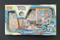 Pokemon TCG Lucario V Star Premium Collection Factory Sealed 2022 Fusion Strike - Image 1
