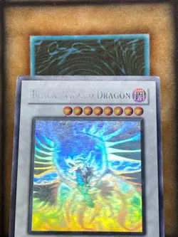 Yugioh Black-Winged Dragon TSHD-EN040 Ghost Rare HP - Image 2