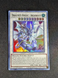 Yugioh - Dragunity Knight - Areadbhair GFTP-EN043 1st Edition Ultra Rare NM - Image 1