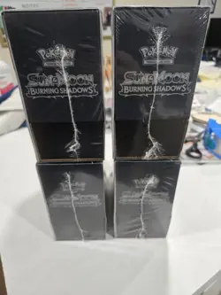 Pokemon TCG Sun and Moon Burning Shadows Elite Trainer Box ETB Set Of 4 New !!! - Image 5