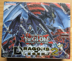 dragons of legend 2 booster box 1st Edition Factory Sealed Yugioh - Image 1