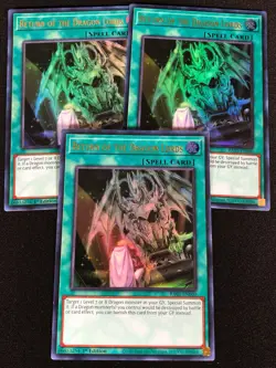 Yugioh Return of the Dragon Lords RA03-EN060 1st Ultra x3 (NM) - Image 1